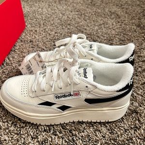 NWT Reebok Club C Double Sneakers